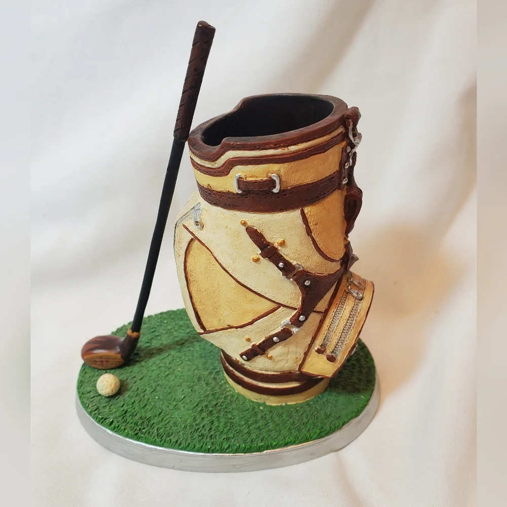 Highland Ridge By Russ #20187 Pen Holder Golf Bag On The Green